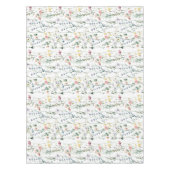 Wilde bloem tafelkleed (Voorkant)