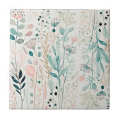 Wilde bloem tegeltje (Voorkant)