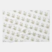 Wilde bloem theedoek (Horizontaal)