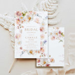 Wilde bloem Tuin Bridal Shower Kaart<br><div class="desc">Met onze prachtige en tijdloze lentestuin-uitnodiging vieren we de bloeiende bruid in stijl. Dit Charming Wildflower-themed Vrijgezellenfeest nodigt uit is de perfecte manier om wat natuur-geïnspireerde schoonheid aan uw gebeurtenis toe te voegen. Of u nu een feestdag in de openlucht of een luie feestdag binnenshuis organiseert, dit uitnodigingsontwerp zal uw...</div>