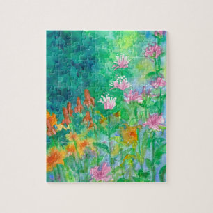 Wilde bloem Tuinbaard Balm Mexicaanse Pet Flowers Legpuzzel