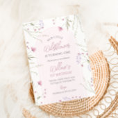 Wilde bloem - uitnodiging