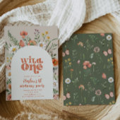 Wilde bloem - uitnodiging | Eerste wilde bloem