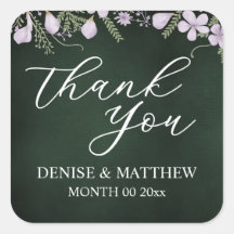 Wilde bloem & Varens op bosgroen