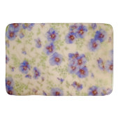Wilde bloem Violet Bath Mat (Voorkant)