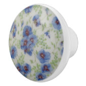 Wilde bloem Violet Keramisch Knob Keramische Knop (Rechts)