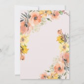 Wilde bloem - vogellijst - Bedankt voor je kaart (Achterkant)