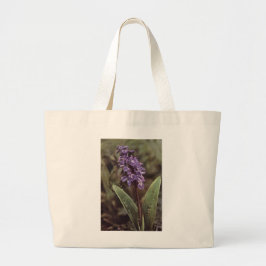 Wilde bloem: Vroege Paarse orchideeën Grote Tote Bag