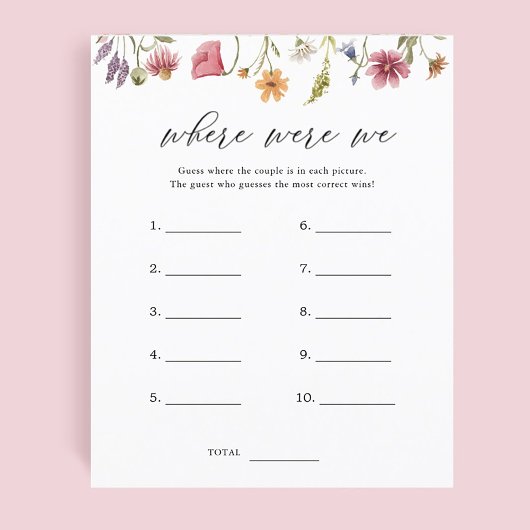 Wilde bloem waar we schokkend speeltje waren