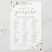 Wilde bloem wat er in je paarse vrijgezellenfeest  (Voorkant)