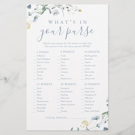 Wilde bloem wat er in je paarse vrijgezellenfeest  (Voorkant)