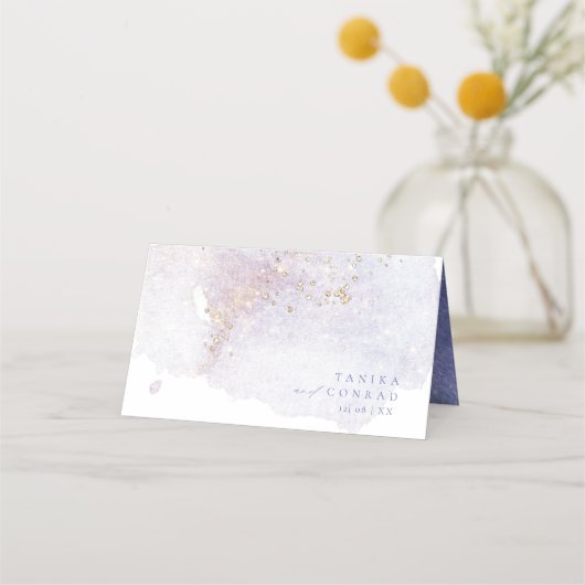 Wilde bloem Waterverf Tabel Peri ID954 Plaatskaartje (Achterkant)