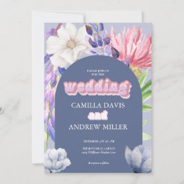 Wilde bloem | Wedstrijkstok | Botanische foto | QR Kaart