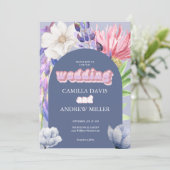 Wilde bloem | Wedstrijkstok | Botanische foto | QR Kaart (Staand voorkant)