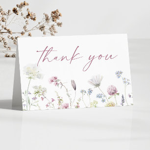 Wilde Bloem Wilde Bloemen Bloementuin Bedankkaart