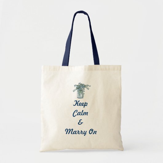 wilde bloem , witgewassen hout , bruiloft frans la tote bag (Voorkant)