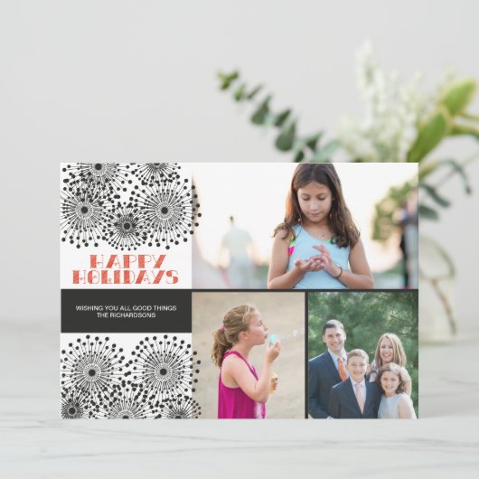 Wilde bloem x3 (Staand voorkant)