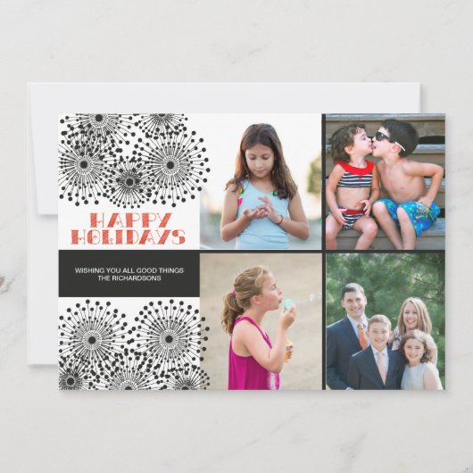 Wilde bloem x4 (Voorkant)