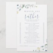 Wilde bloem zou ze liever vrijgezellenfeest wild h (Voorkant / Achterkant)