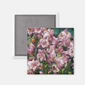 Wilde bloemafdrukken magneet (Voorkant / Achterkant)