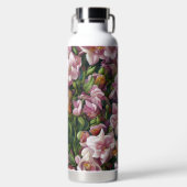 Wilde bloemafdrukken waterfles (Voorkant)