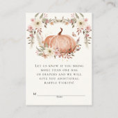 Wilde bloembloem, Waterverf, luierspoel Informatiekaartje (Achterkant)