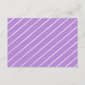 Wilde bloemboeken voor Baby Kaart (Achterkant)