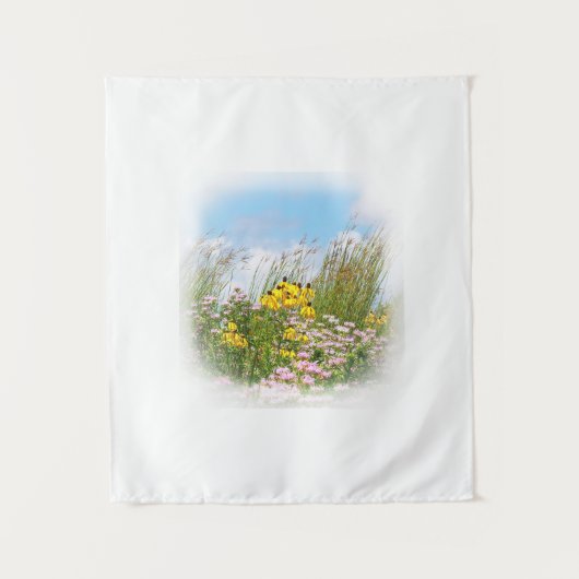 Wilde bloemen 11 tapestry wandkleed (Voorkant)