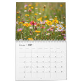 Wilde bloemen 2026 kalender (Jan 2027)