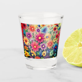Wilde bloemen #22 - shot glas