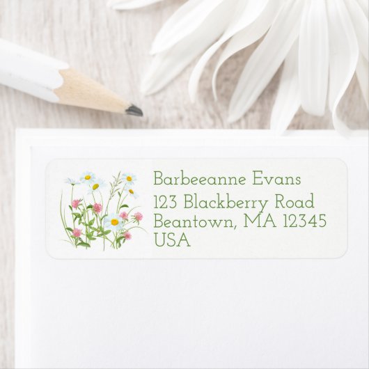 Wilde bloemen 3 etiket (Insitu)