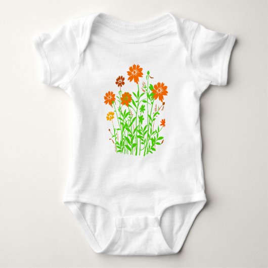 Wilde bloemen-79156 romper (Voorkant)