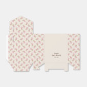 Wilde Bloemen Baby Shower Lente Bloem Roze Mooie  Bedankdoosjes (Uitgevouwen)