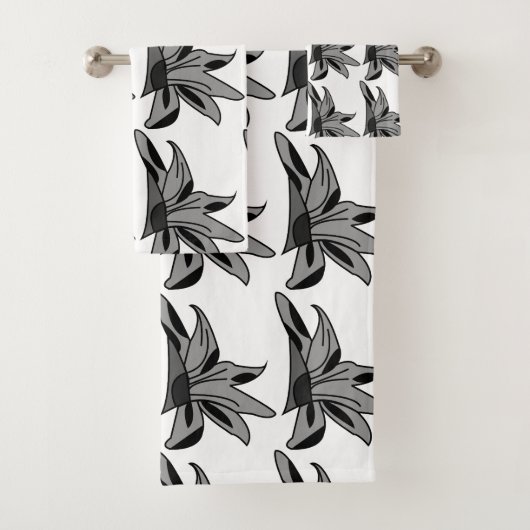 wilde bloemen bad handdoek (Insitu)