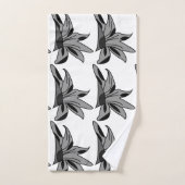 wilde bloemen bad handdoek (Handdoek)