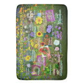 wilde bloemen badmat 26 (Voorkant Verticaal)