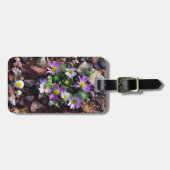 Wilde bloemen bagagelabel (Voorkant horizontaal)