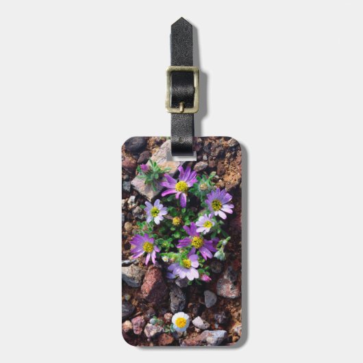Wilde bloemen bagagelabel (Voorkant verticaal)