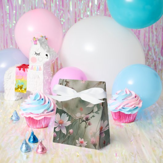  wilde bloemen bedankdoosjes (Feest)