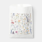 Wilde bloemen bedankzakje (Voorkant)