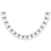 Wilde bloemen Blauwe paddenstoelen Vlaggetjes (Alle)