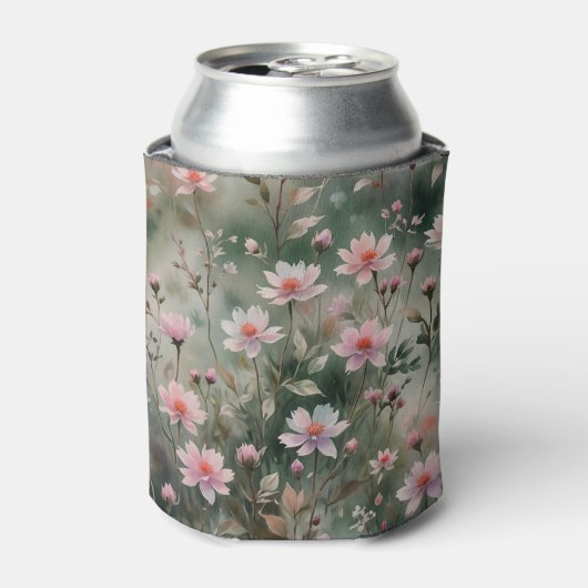  wilde bloemen blikjeskoeler (Blikje Voorkant)