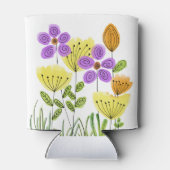 Wilde bloemen blikjeskoeler (Achterkant)