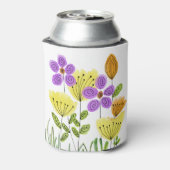 Wilde bloemen blikjeskoeler (Blikje Achterkant)