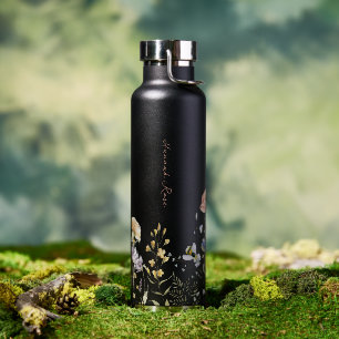 Wilde Bloemen Bloem Bij Monogram Waterfles