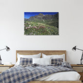 Wilde bloemen, bloemen, Alpen, Zwitserland Canvas Afdruk (Insitu (Slaapkamer))