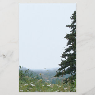 Wilde bloemen Bloemen Floral Meadow Fotografie Briefpapier