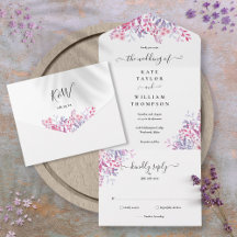 Wilde Bloemen Bloemenschrift Monogram Huwelijk