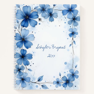 Wilde Bloemen Bloemenspiraalgebonden Journaal Bota Notitieboek