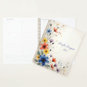 Wilde Bloemen Bloemenspiral gebonden Lente Botanis Planner (Display)